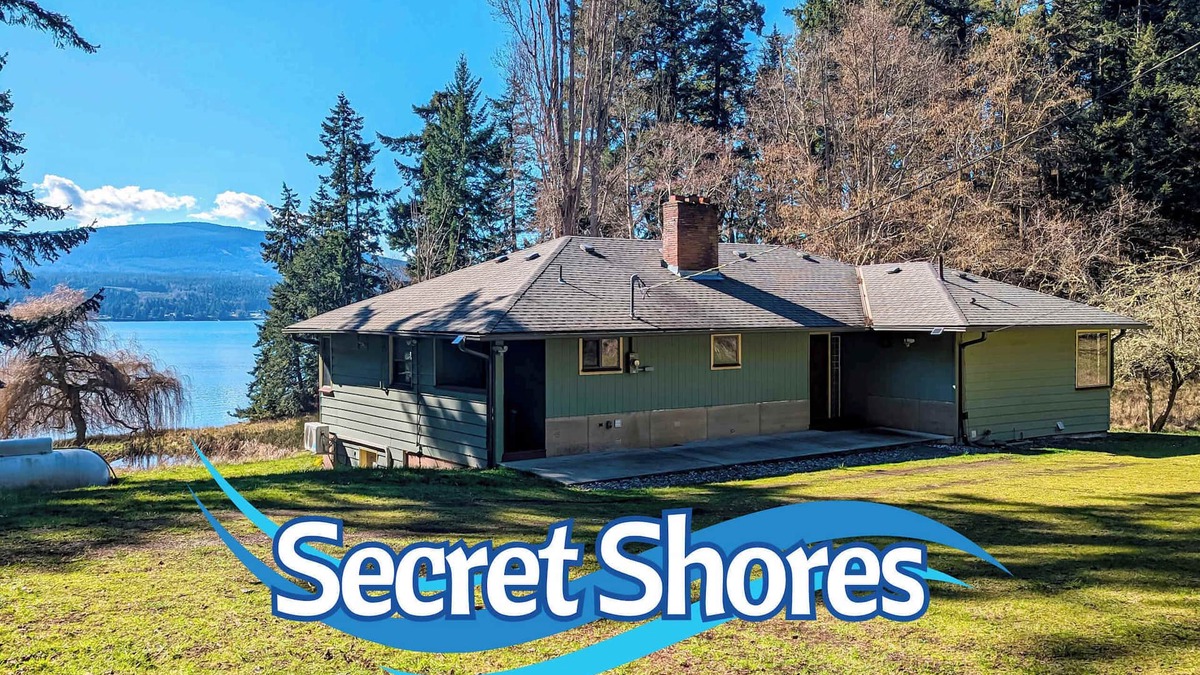 Sequim House | Shores A Tranquil Private Haven Right on the Beach