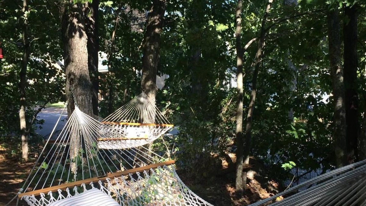 North Sebago House | Short walk to a large sandy beach on Sebago Lake.