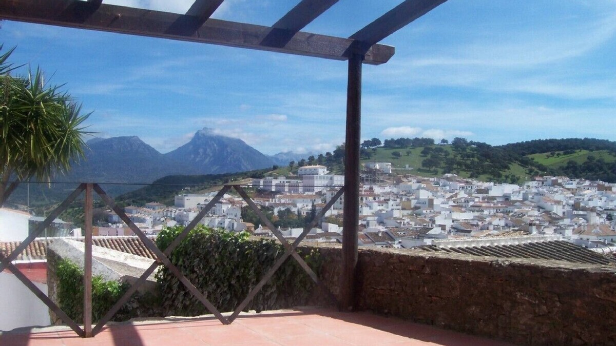 Prado del Rey House | Sierra de Grazalema, 2-6 people, town center, pool, garden, wifi.