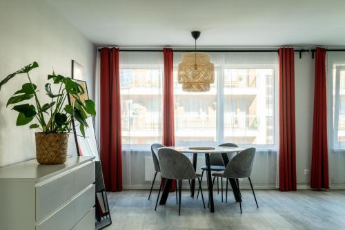 Sigulda Apartment | Sigulda Centre Apartment with Balcony & Garden views