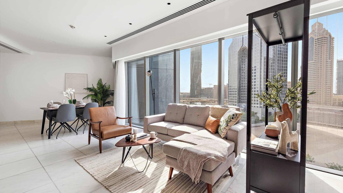 DIFC Apartment | Silkhaus Modern Studio | Central Park Tower | DIFC