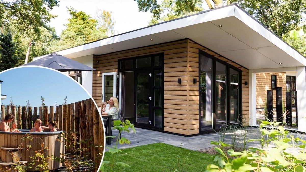Lunteren Ski Chalet | ✓ Silva at Landgoed de Scheleberg ✓ Holiday home for 5 persons ✓ Located in Lunteren (Gelderland) ✓ Holiday park on the Veluwe ✓ Book directly through the park