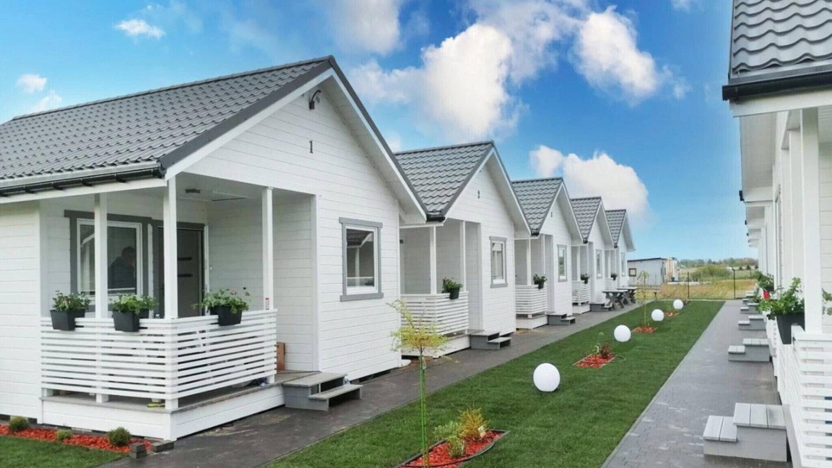 Chlopy House | Single-story holiday homes with terraces