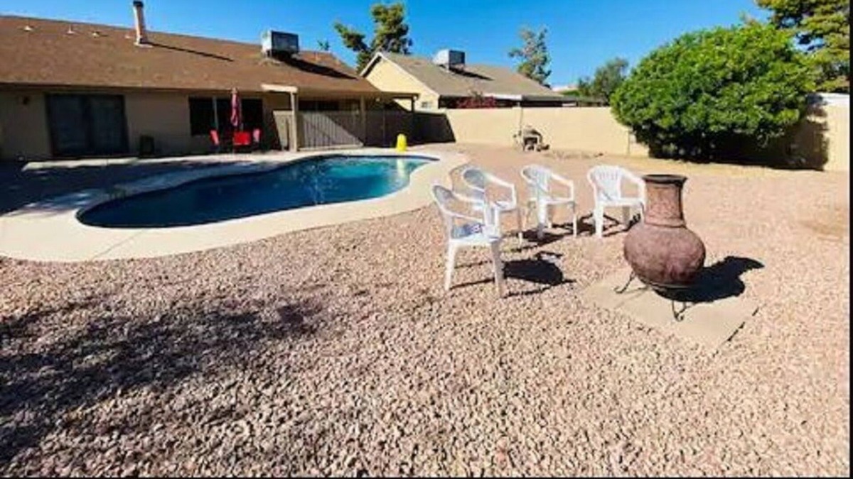Maryvale Village House | Single story pool home with large backyard. Fully remodeled & centrally located.