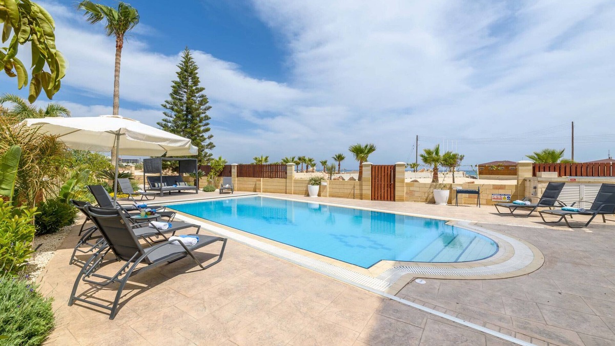 Ayia Thekla Villa | Sirens Beach House - Private Pool Retreat