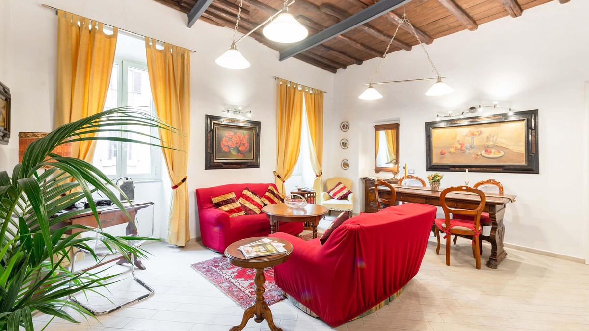 Rione III Colonna Apartment | Sistine House Style HolidayHome SpanishSteps x 6 whole apartment!free wi-fi