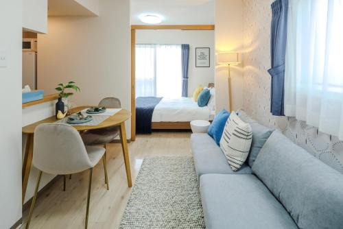 Kotoni Apartment | SK202 Good Location 3-minute walk from Kotoni Station! With washer and dryer