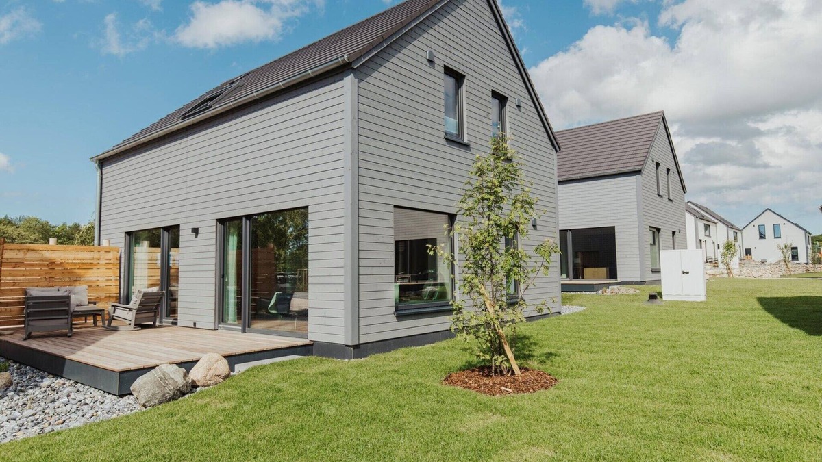 Sagard House | skandinavisch eingerichtetes Familienferienhaus in Sagard