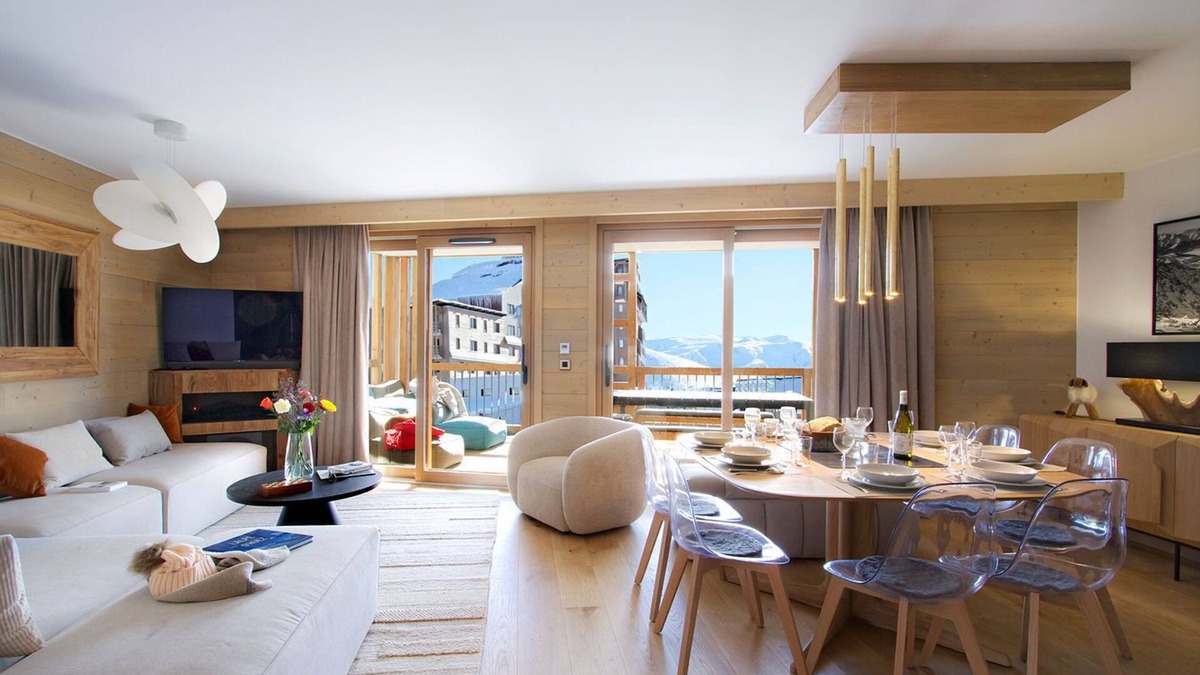 Bergers Condo | Ski aux pieds ! Beau T4 + cabine | Vue imprenable