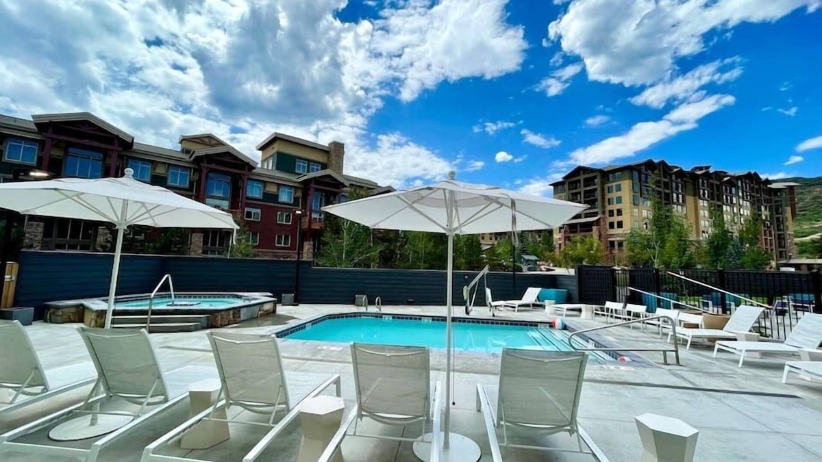 Park City Condo | Ski in/out Studio at a YotelPad in Canyons Village, Park City. Pet Friendly!