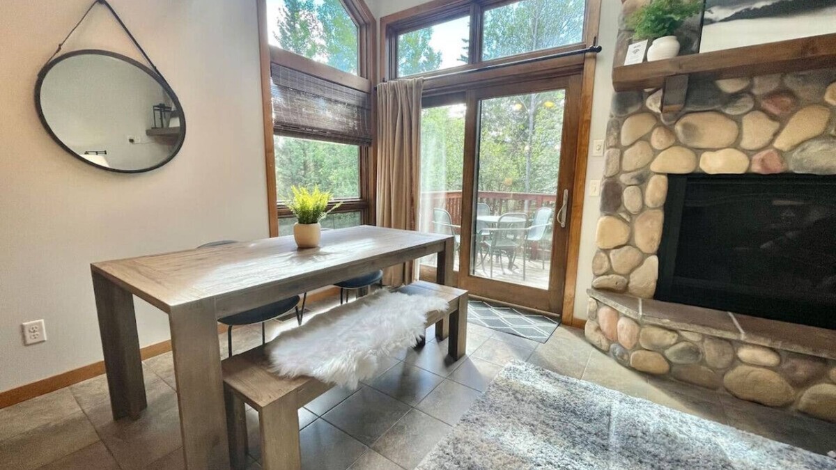 Lutsen Apartment | Ski in Ski out Townhome Indoor and outdoor pools hot tub fire pits and more