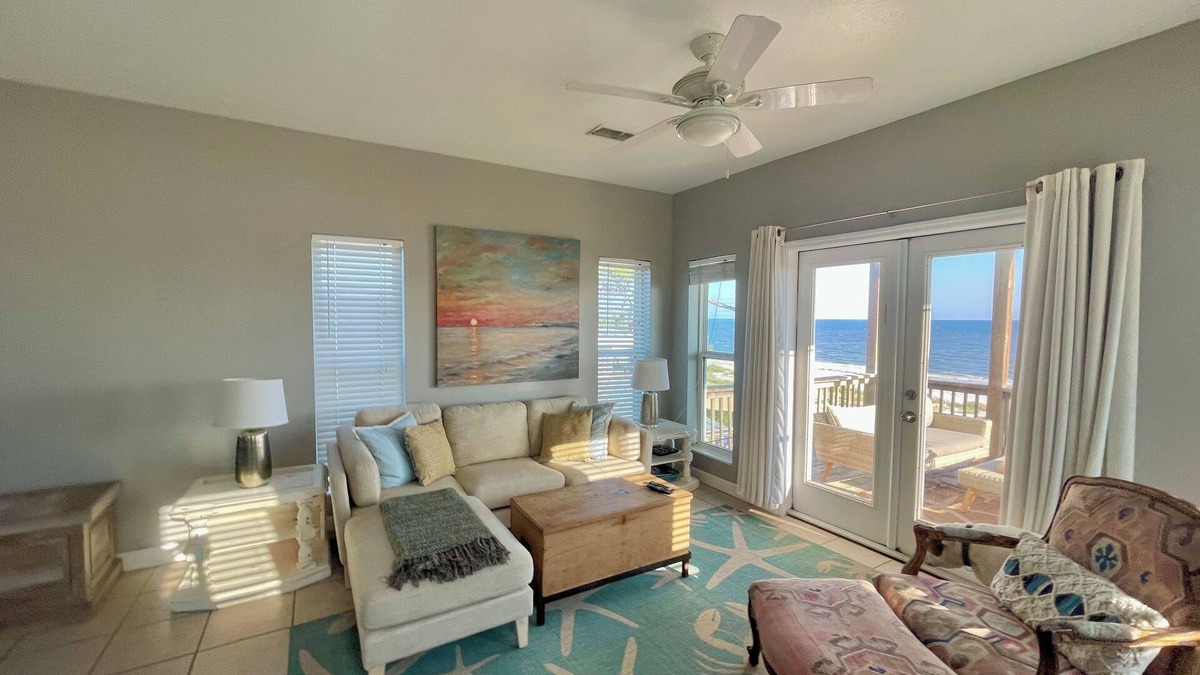 Alligator Point House | Skipper-extends from Beach Front to Harbor with Kayaks, Pickleball & Dock