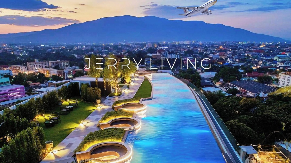 Chang Khlan Apartment | Sky pool Holiday home near Tha Phae Gate Old town 2 bedroom