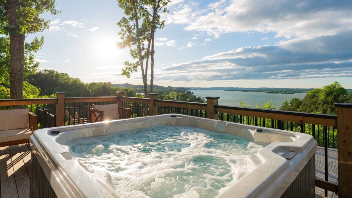 Sevierville Cabin | Sky's the Limit - w/View+Pool+HotTub+Games+MORE!