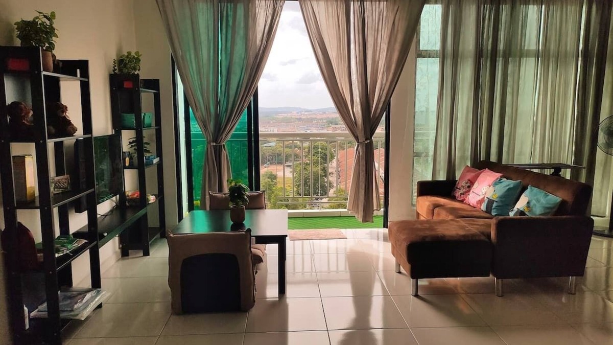 Taman Desa Tebrau Apartment | Sky Suite at Bukit Indah 2BDR-7Pax near AEON/Legoland
