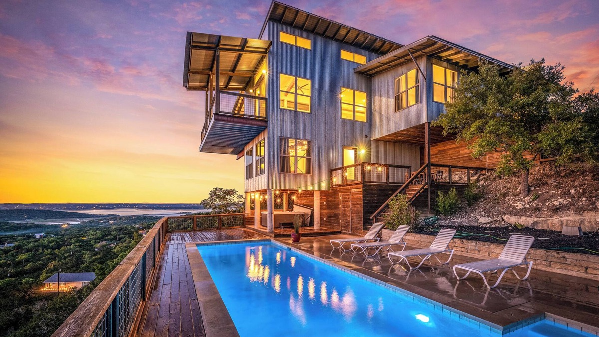 Canyon Lake Villa | SKYHOUSE Canyon Lake: Private Pool and Lake Viewsn