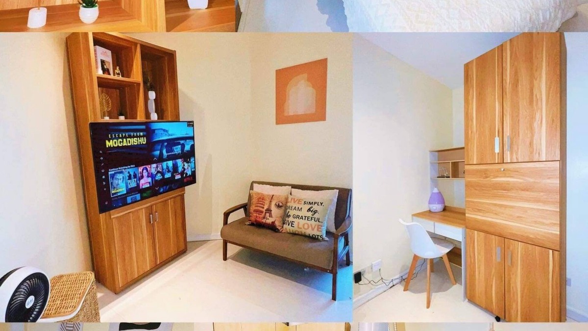 Downtown Condo | Skyline Cityview Cozy Studio with 600mBps wigi+Pool+Netflix+Disney+55’qLed TV