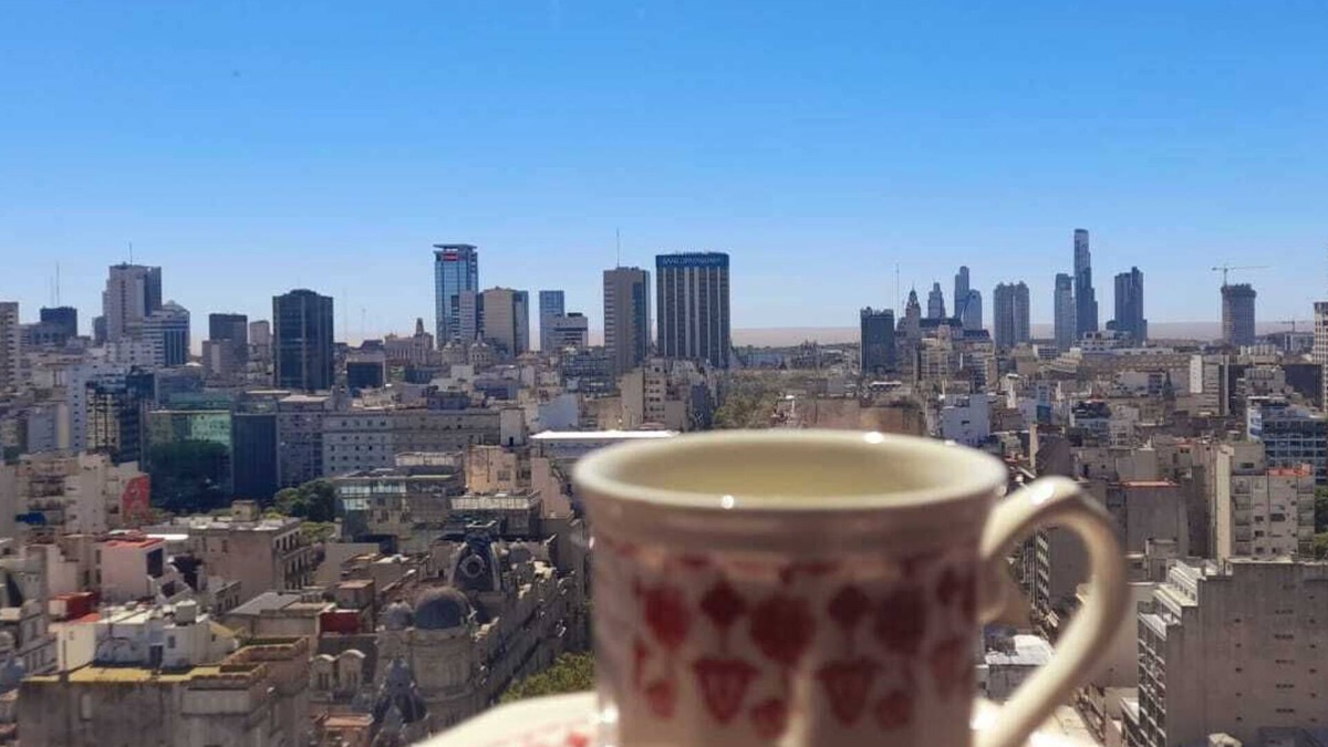 Congreso Apartment | Skyline & River View in Downtown Buenos Aires