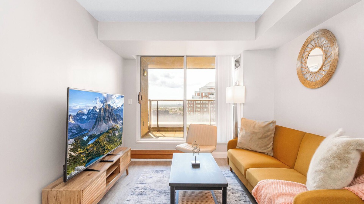 Downtown Mississauga Condo | SkyView 2+1 Condo Stunning Views Steps to SQ1 Mall