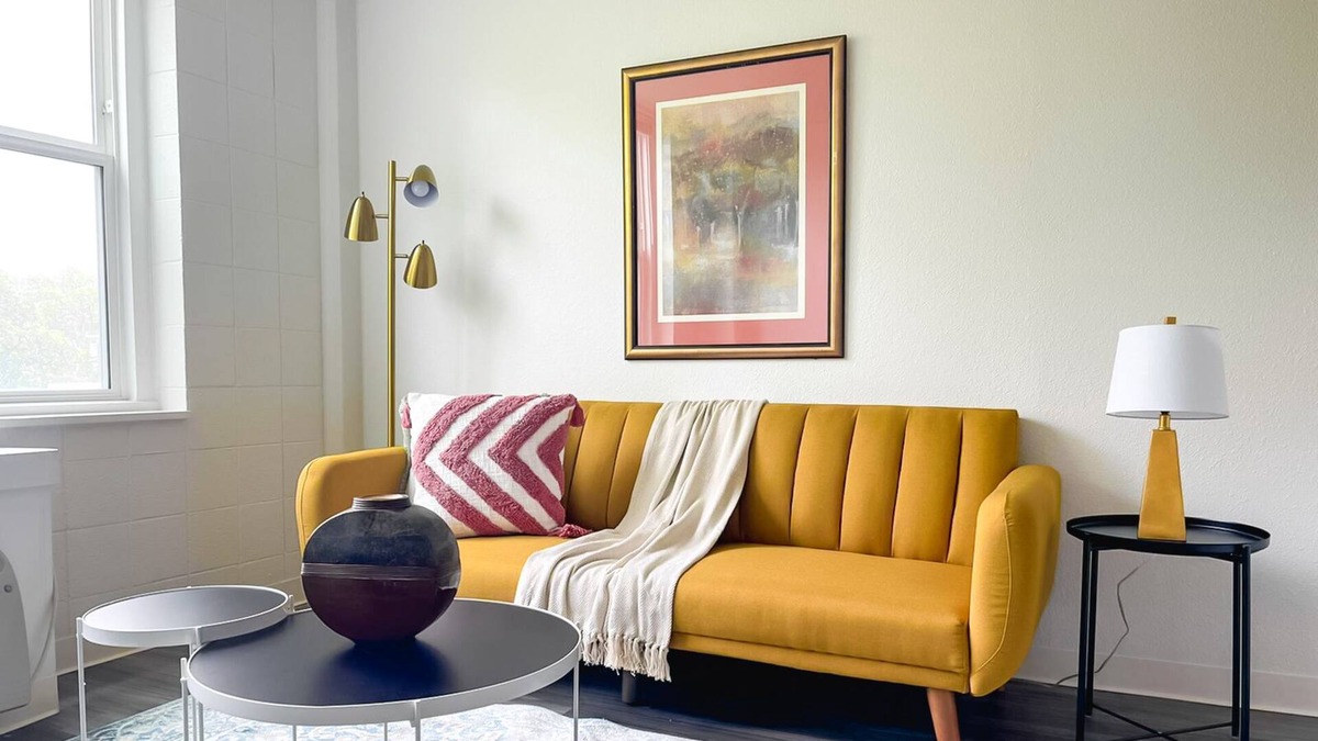 Mount Auburn Apartment | Sleepover: Vivid 1BD/1BA + Gym - Downtown Cincinnati