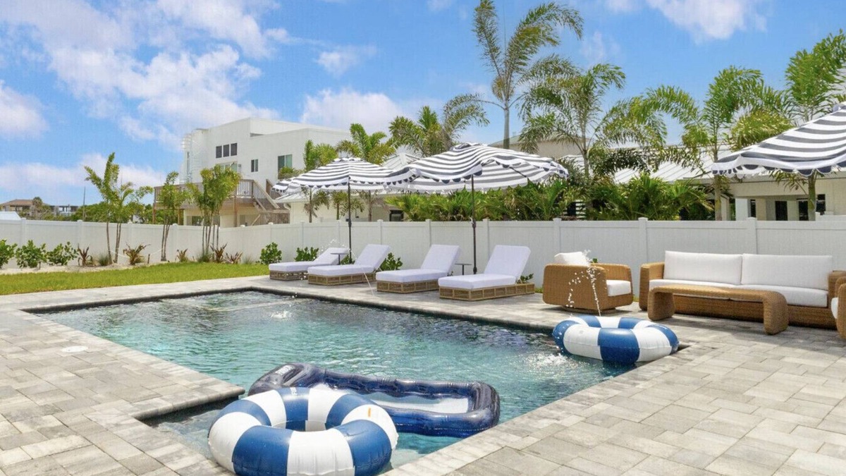 Cocoa Beach House | Sleeps 12 Luxury Beachfront Villa Ocean Views Private Pool