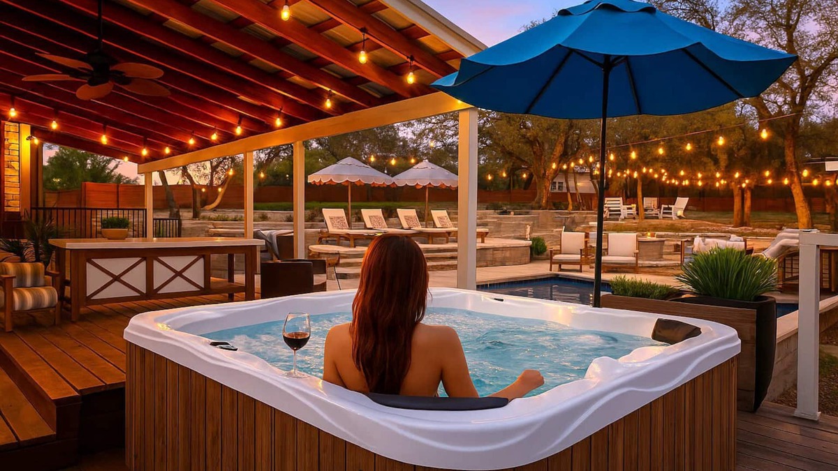 West Oak Hill House | Sleeps 16+ Oasis*Estate w/Pool Hot Tub Movie