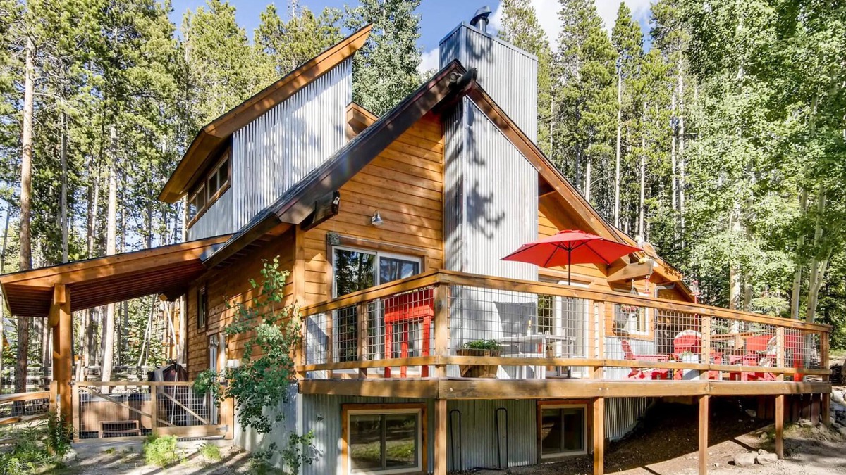 Breckenridge Heights House | Small Dog friendly w/fenced yard, slope views, 5 min drive to town, and Hot Tub