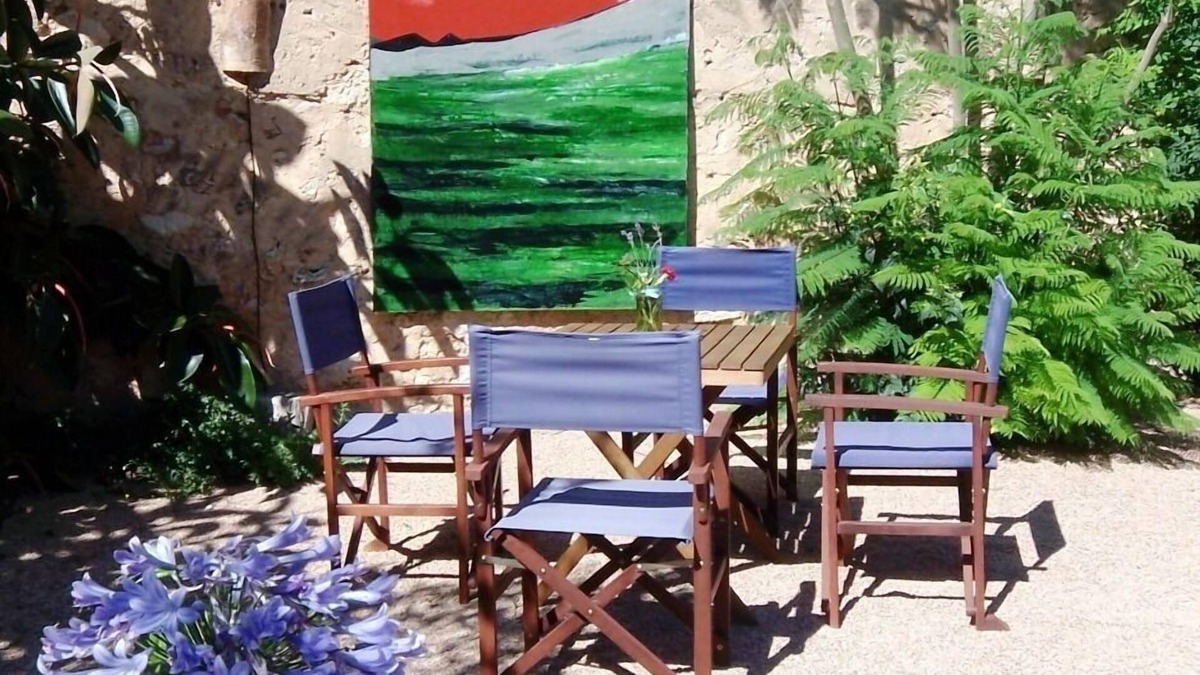 Sencelles Apartment | Small studio with garden view in the manor house with pool and garden