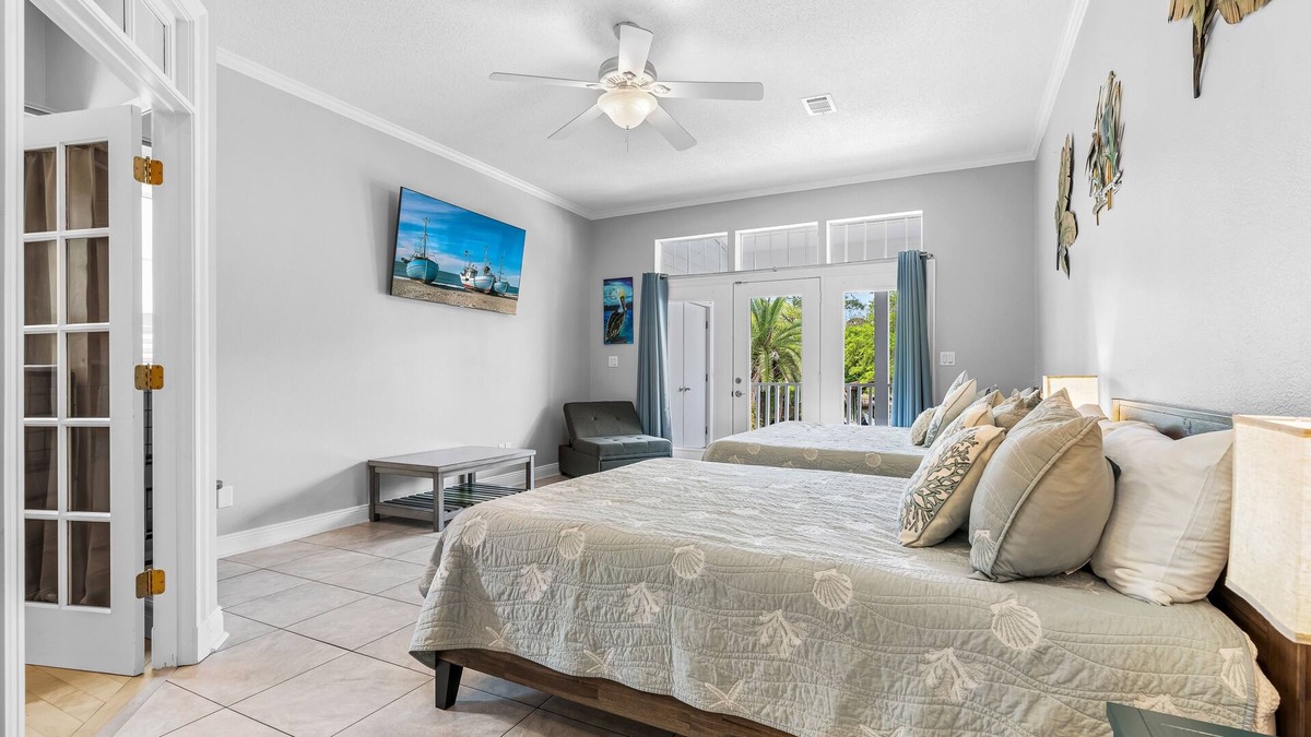 Gulf Breeze House | Snowbird-friendly waterfront home with private pool, elevator, boat dock, grill