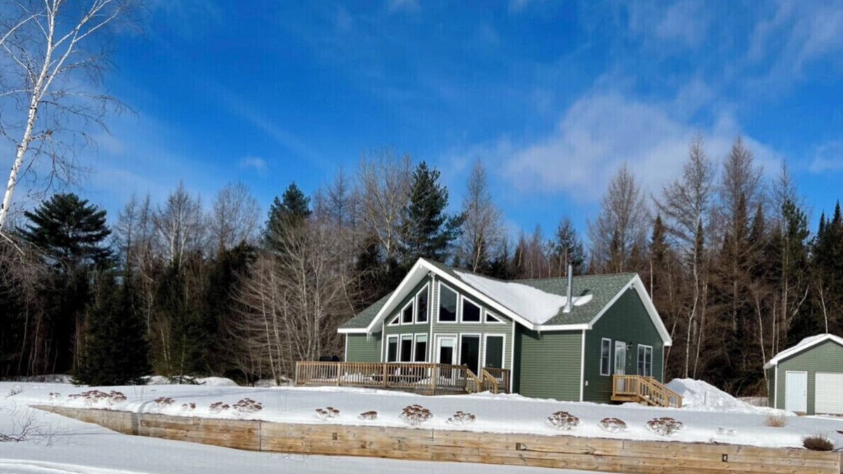 Stark House | Snowmobile & ATV right on our property to trails, Ride the wilds, corridor 5.