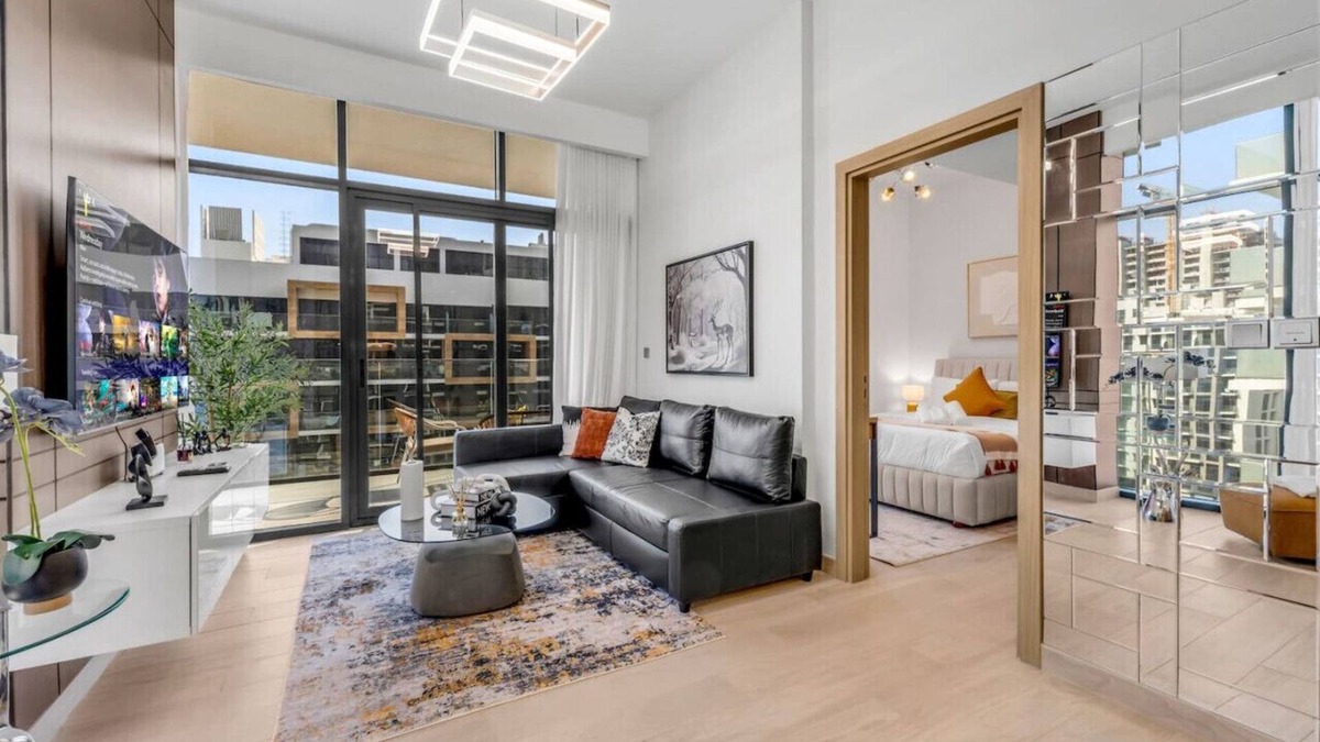 Nad Al Sheba Apartment | Snug One-Bedroom Oasis