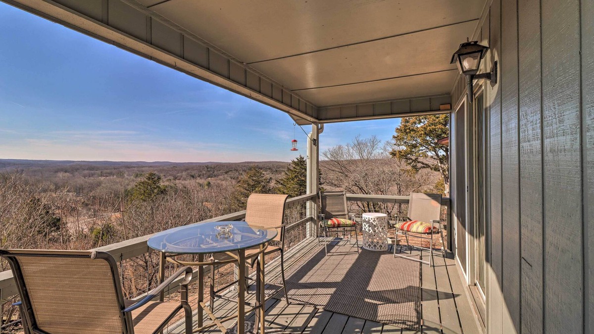 Hardy House | 'Soaring Heights' Mtn-View Cherokee Village Home