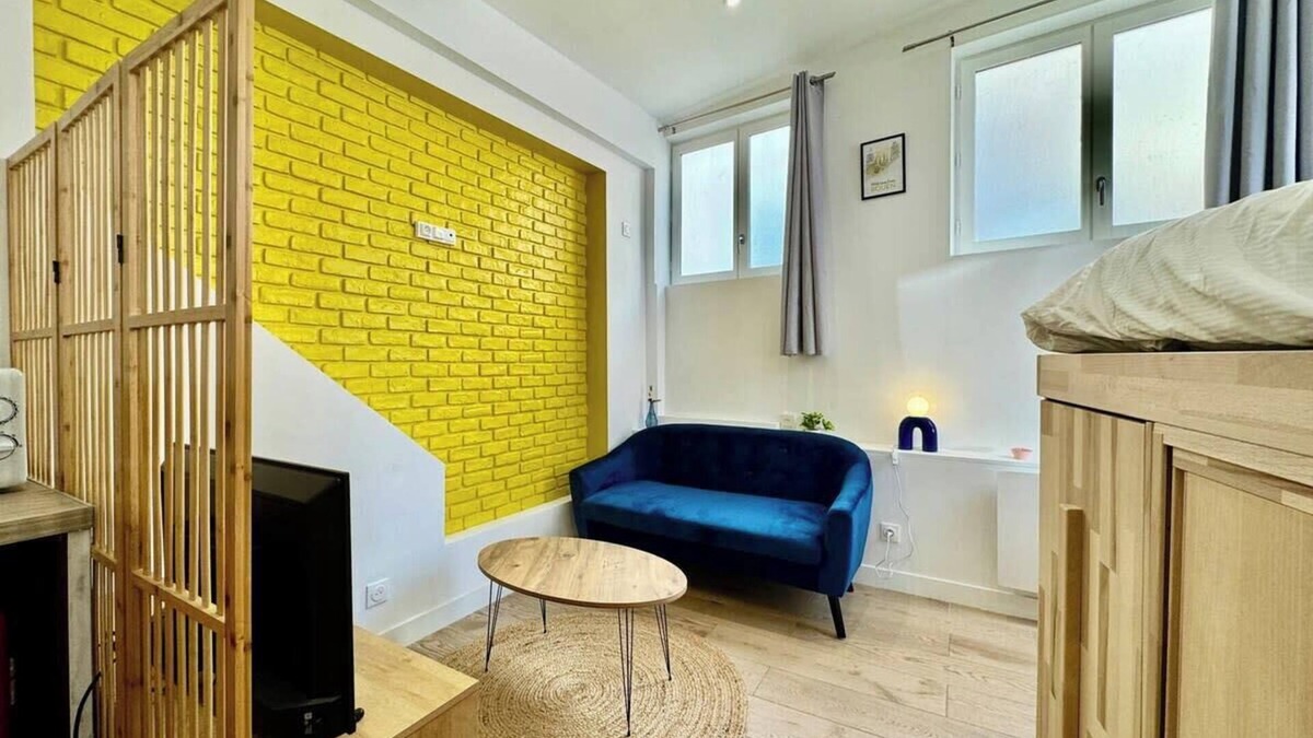 Gare-Jouvenet Apartment | Sofia : Studio confortable en RDC au coeur de la ville de Rouen.