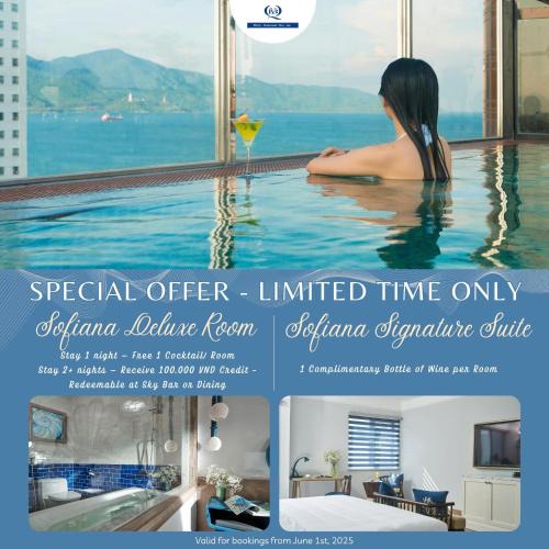 Ngu Hanh Son Hotel | Sofiana My Khe Hotel & Spa - Rooftop Pool Bar - Free Craft Beer and 20 minute Spa per Room
