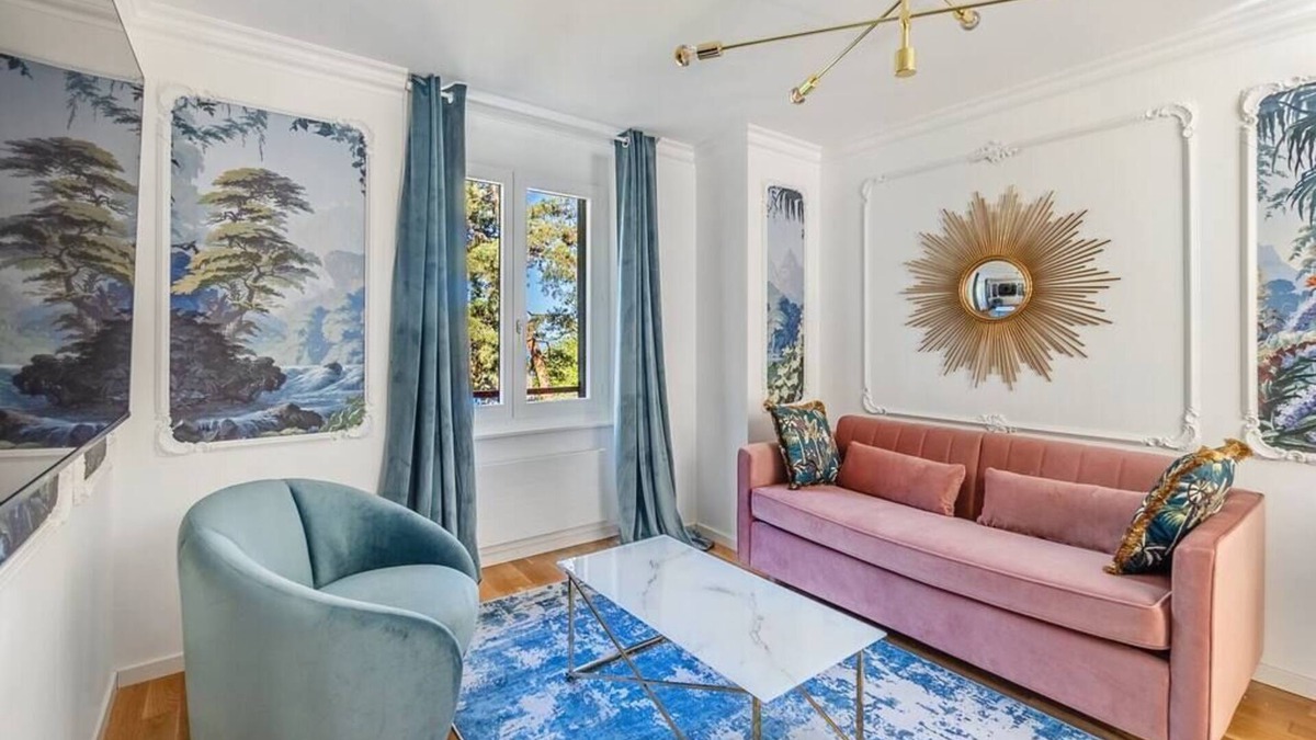 Montreux Apartment | Soft Glam 1-bedroom appt - Lake & Mountain View