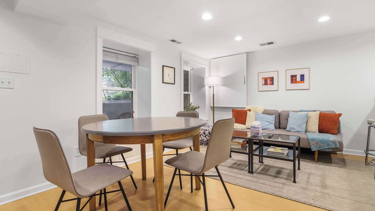 Capitol Hill Apartment | Sojourn Cap. Hill Bliss w/Sunroom & Front Patio
