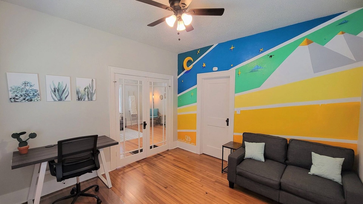 Norman House | Sojourn Sanctuary - 2.3 miles to OU with hot tub!