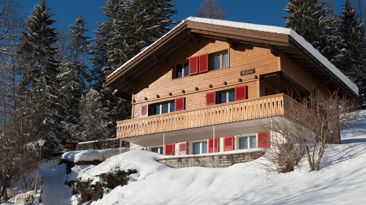 Wengen Apartment | solid holiday home fantastic views of the mountains and optimal sun exposure