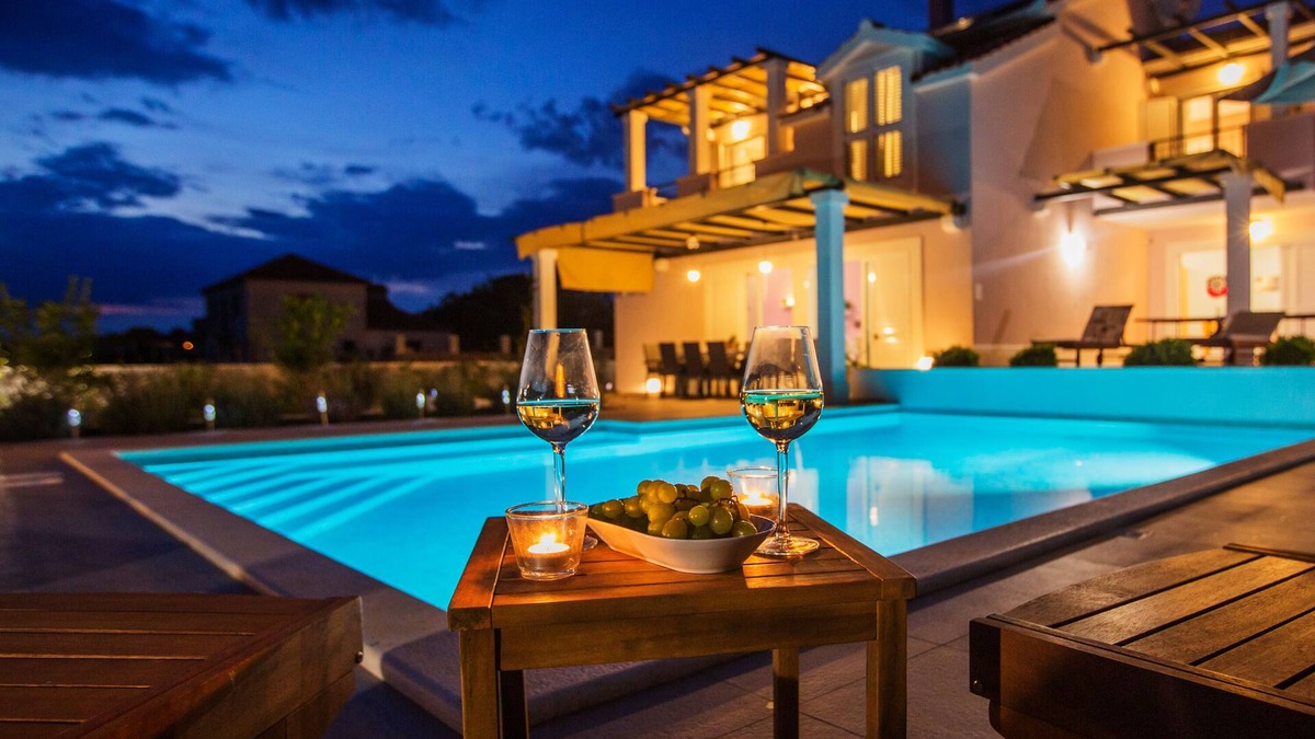 Solta Villa | Solta, Villa Giove, Elegant & Modern 4BR, Fully AC, large heated salted pool