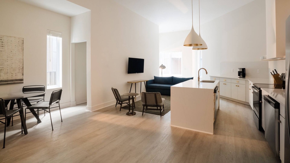 Five Points Apartment | Sonder The Hideaway | Four-Bedroom Apartment w/ Balcony
