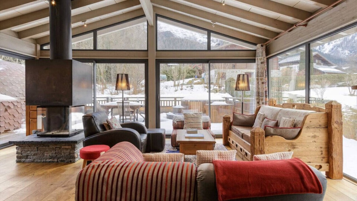 Les Bossons Ski Chalet | Songenaz - Chalet 170m2 Cheminée Jacuzzi Sauna Vues