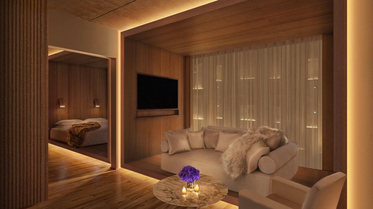 Bowery Hotel | Sophisticated High-Floor Suite with Sweeping Views of NYC, 2 Units