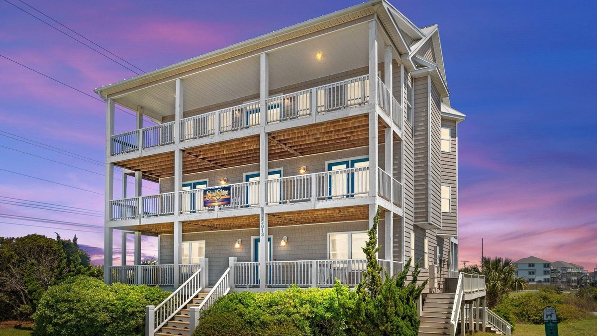 Emerald Isle House | Soul Shine - water views, heated pool, hot tub, pet friendly, elevator