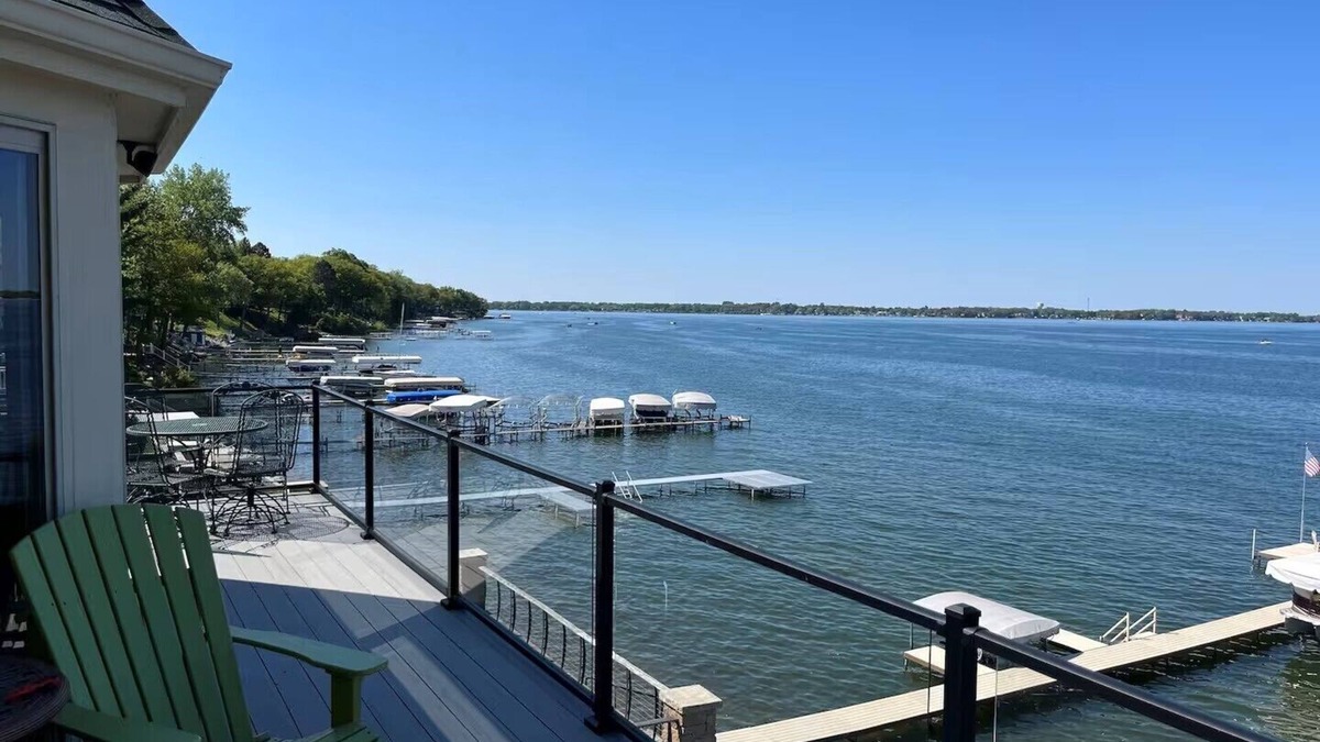 Clear Lake House | South shore view - Clear Lake IA