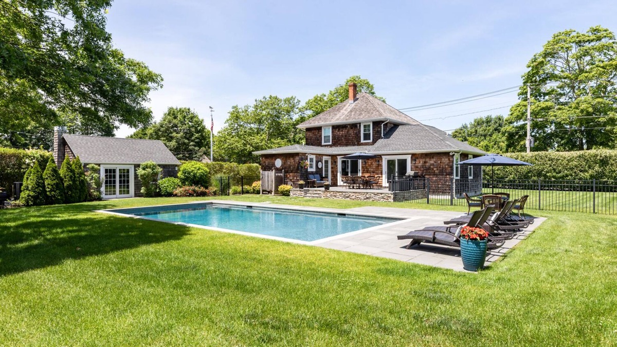 Southampton House | Southampton Village Renovated Sun-filled Charming Home, Heated Salt water Pool