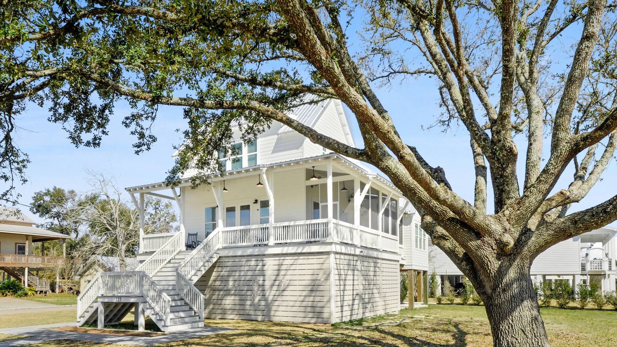 Pass Christian House | Southern Coastal Cottage just steps from the beach