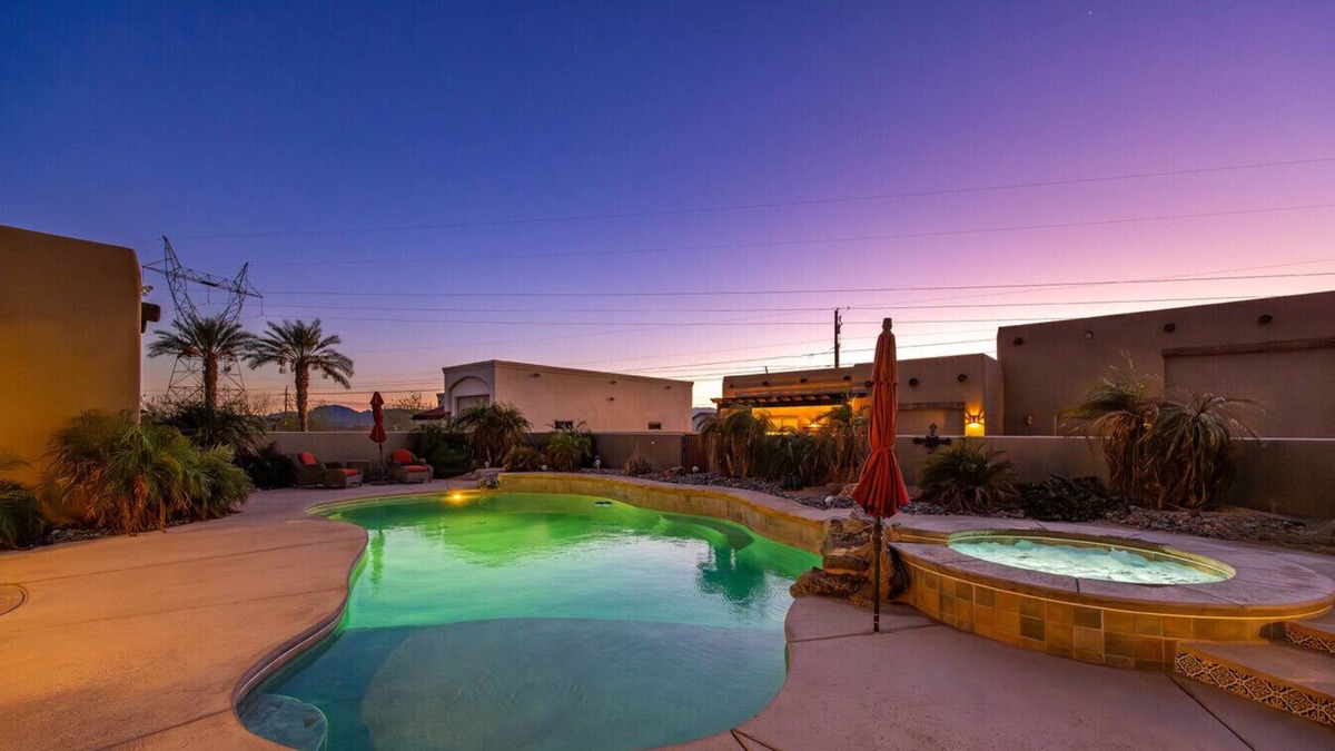 Lake Havasu City House | Southwest Oasis | Pool | Spa | PoolTable | Firepit