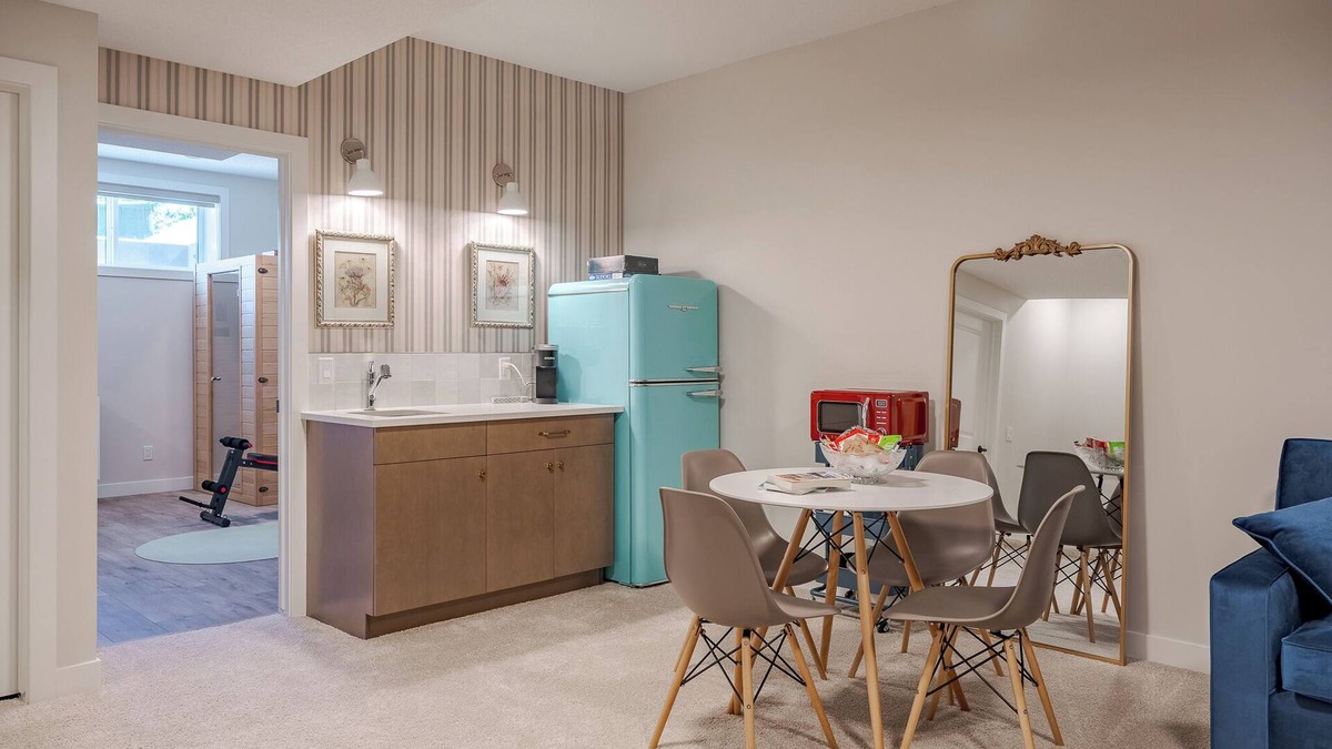 Southwest Calgary House | Spa-Like Private Suite | Sauna, Gym, Heated Floors | SW Calgary Retreat