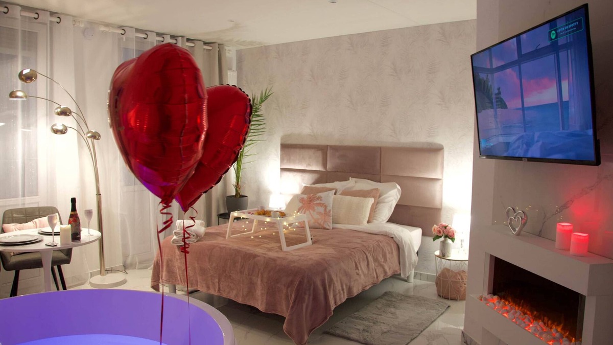 Mulhouse Apartment | SPA Romantique .esprit Love