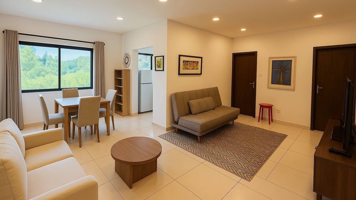 Asuncion Apartment | Spacious -1 bedroom apartment in serene Asunción with WiFi, AC